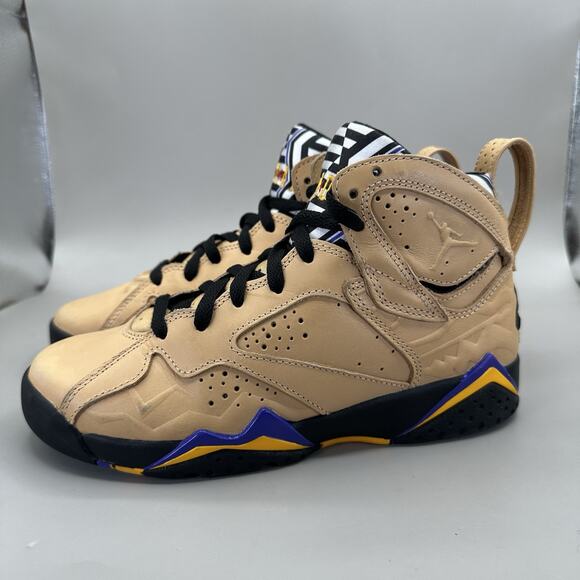 Nike Air Jordan 7 Retro SE GS Afrobeats Brown Size 5Y/Womens 6.5 US DZ4730-200 - Picture 2 of 10